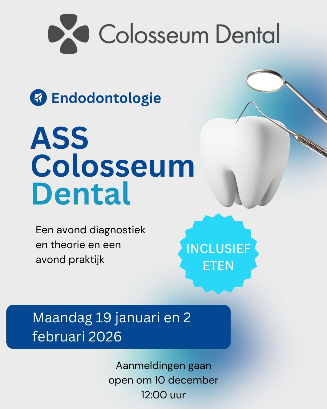 ASS Colosseum Dental - Avond 2