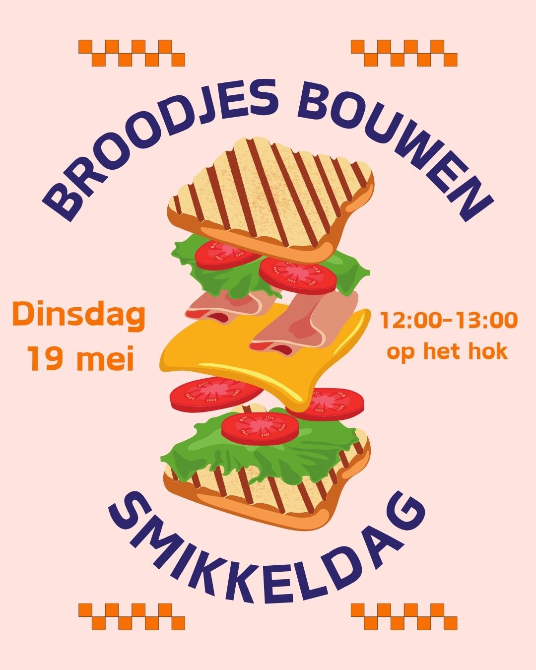 Smikkeldag - Broodje bouwen