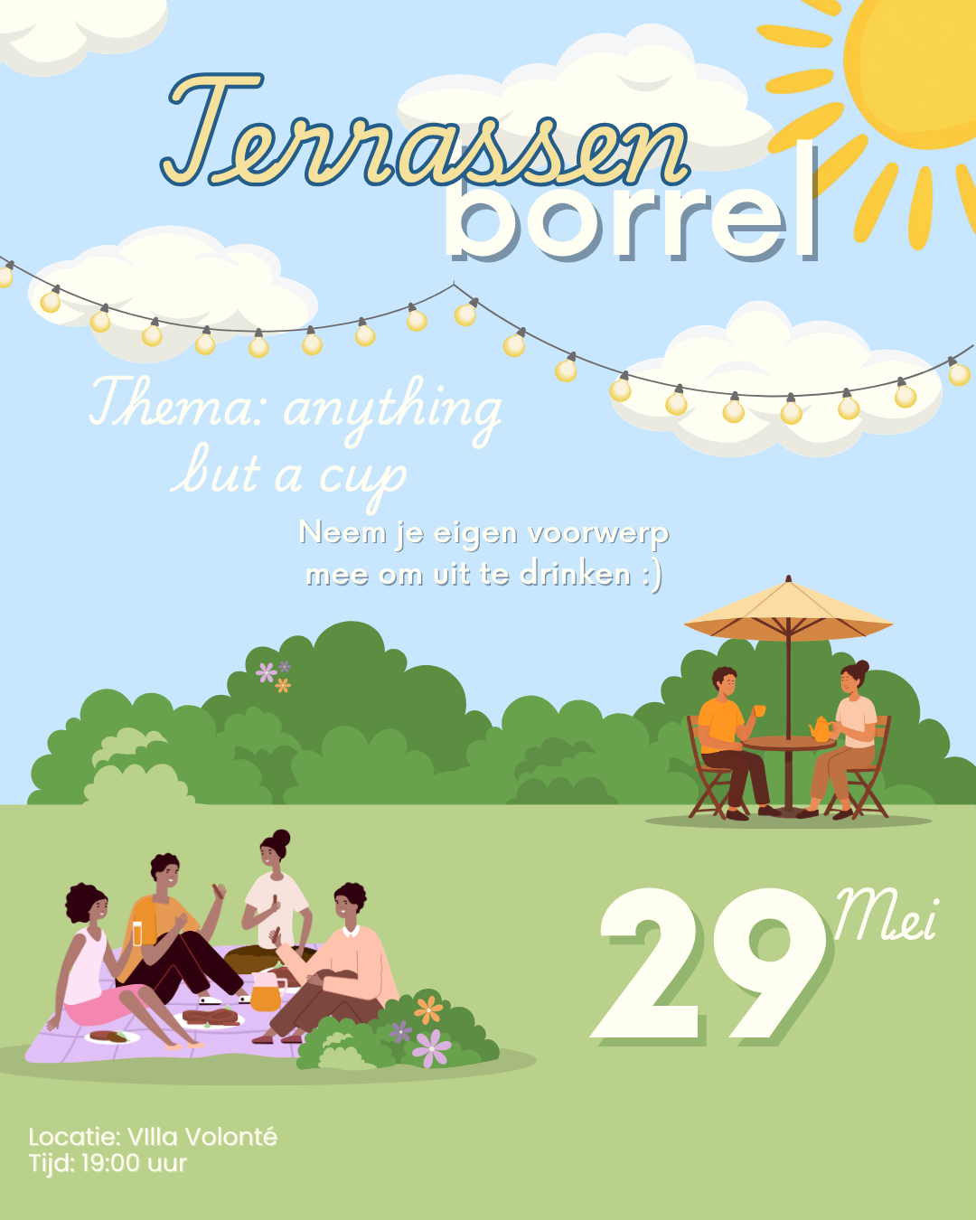 Al Dente - Terrassenborrel ‘Anything but a Cup’